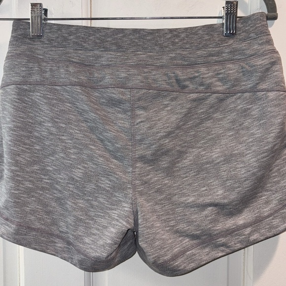 Athleta 2/$30 Knit Drawstring Shorts Size XS Heather Grey / Dark Heather Grey - Picture 6 of 13